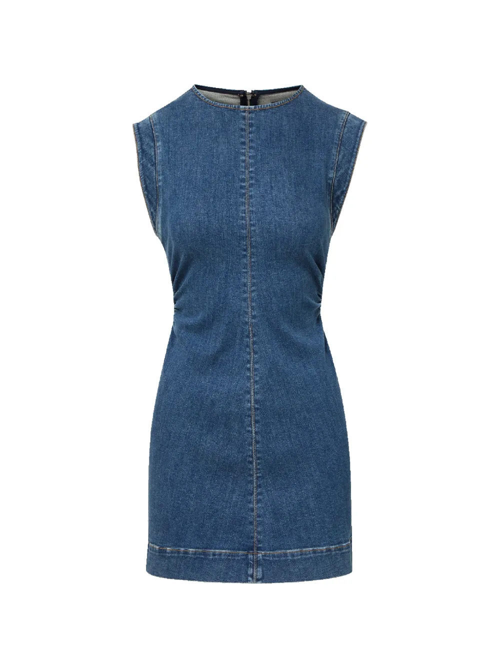 Veronica Beard Imara denim mini dress - Blau