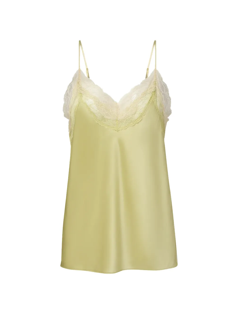 Veronica Beard Johanan lace-trim top - Verde