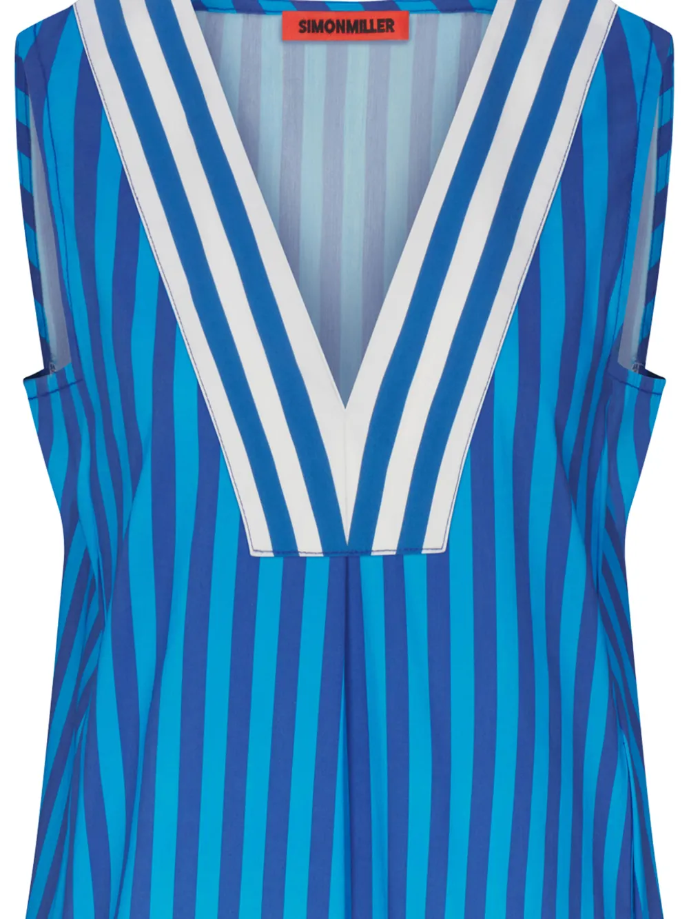  Simon Miller Vestido Corto Mar - Azul 