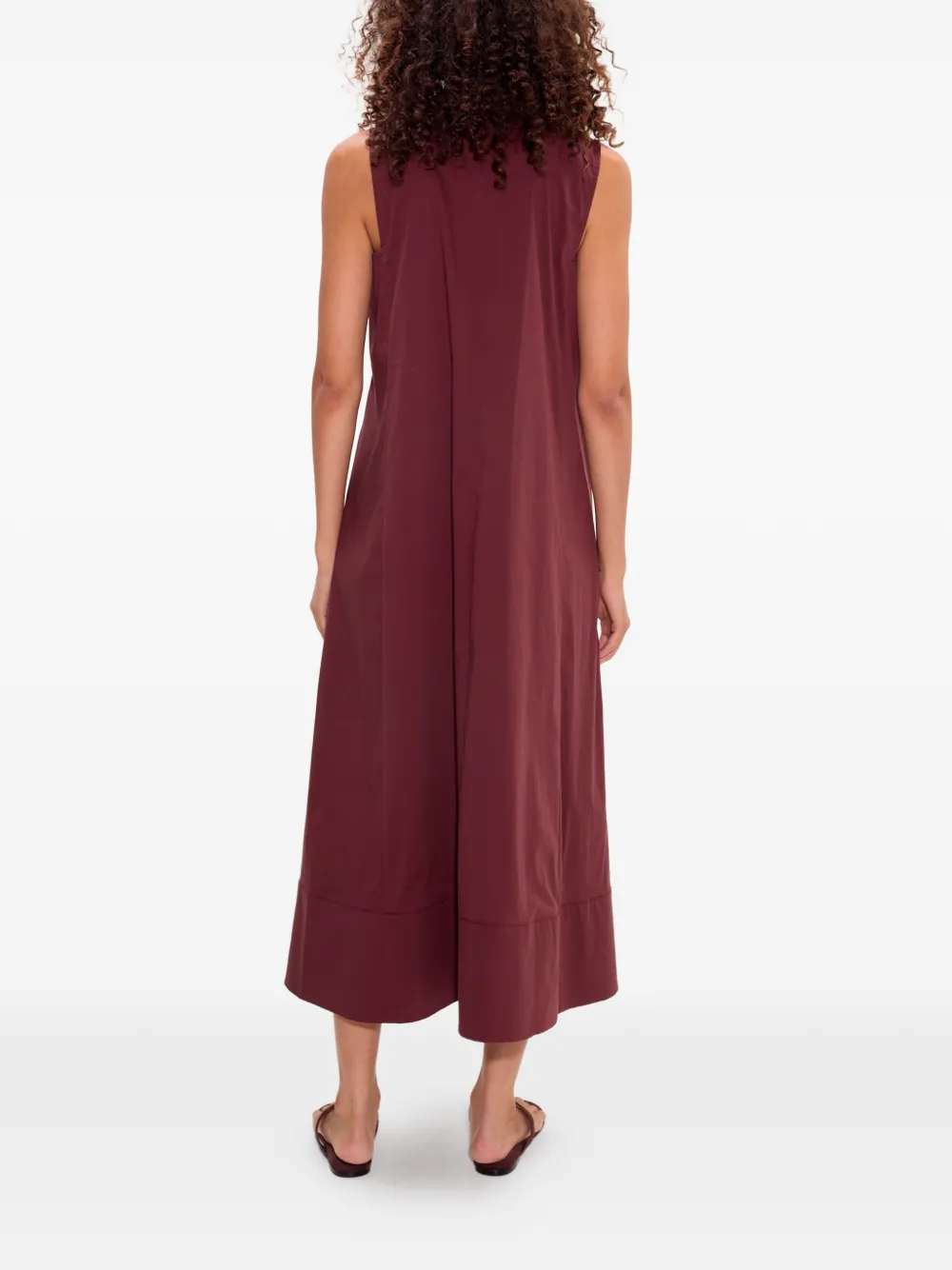 Simon Miller Mar midi-jurk Bruin
