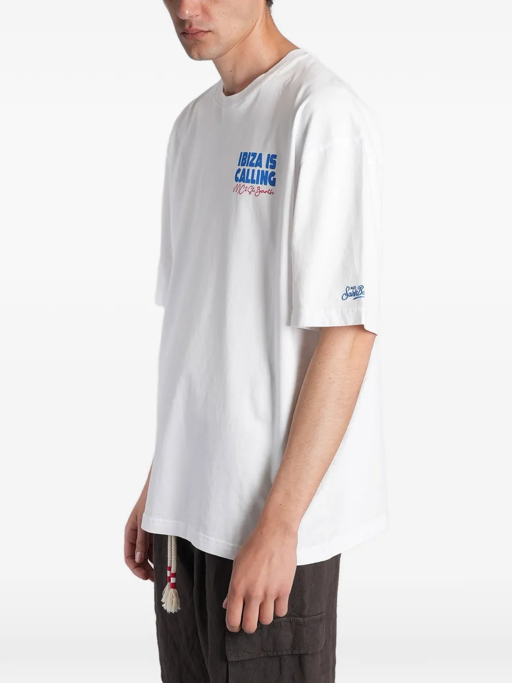 MC2 Saint Barth Delmar T-shirt met ronde hals Wit
