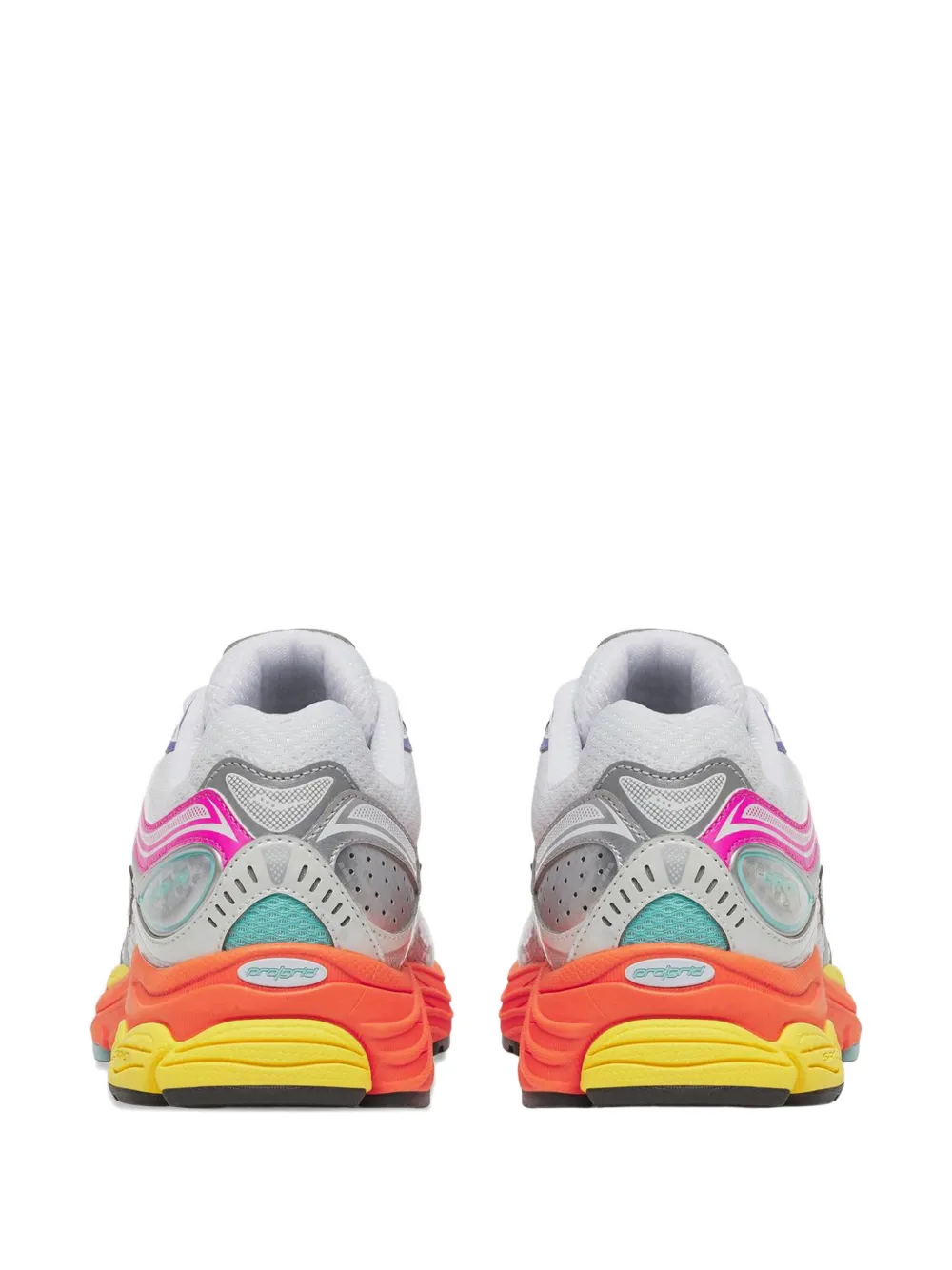 Saucony Omni 9 panelled round toe sneakers Wit