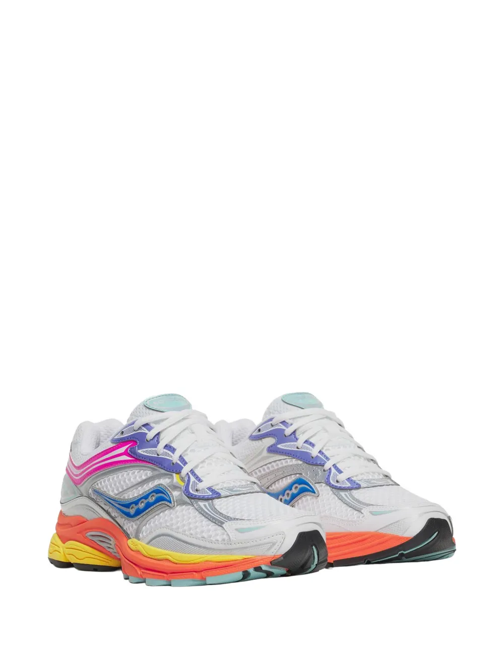 Saucony Omni 9 panelled round toe sneakers Wit