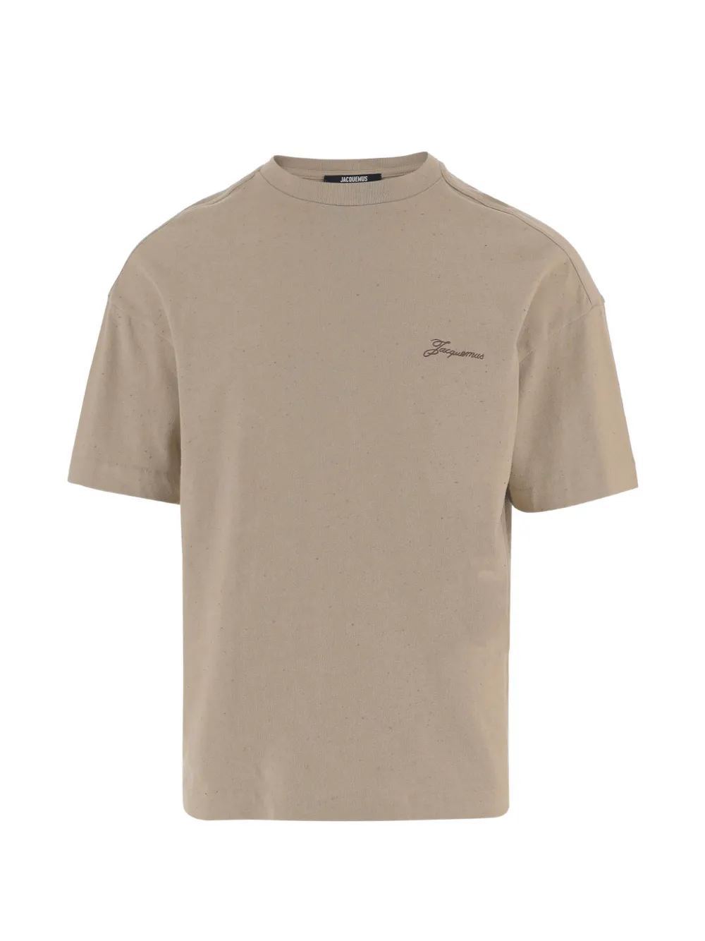 Jacquemus logo-detail T-shirt - Toni neutri
