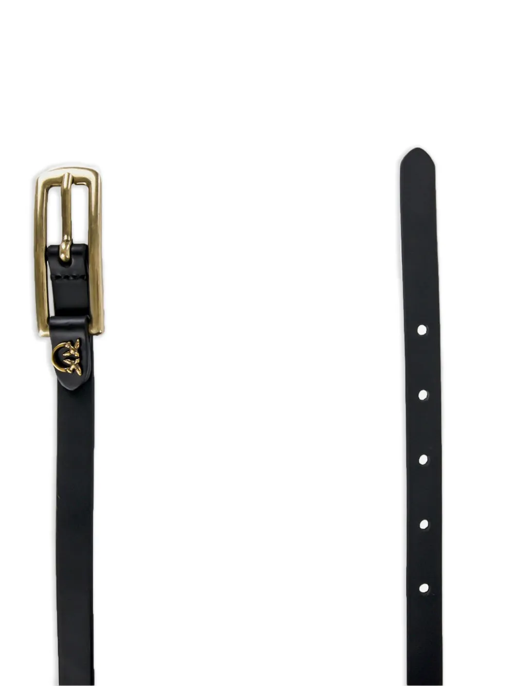 PINKO Leren riem Zwart