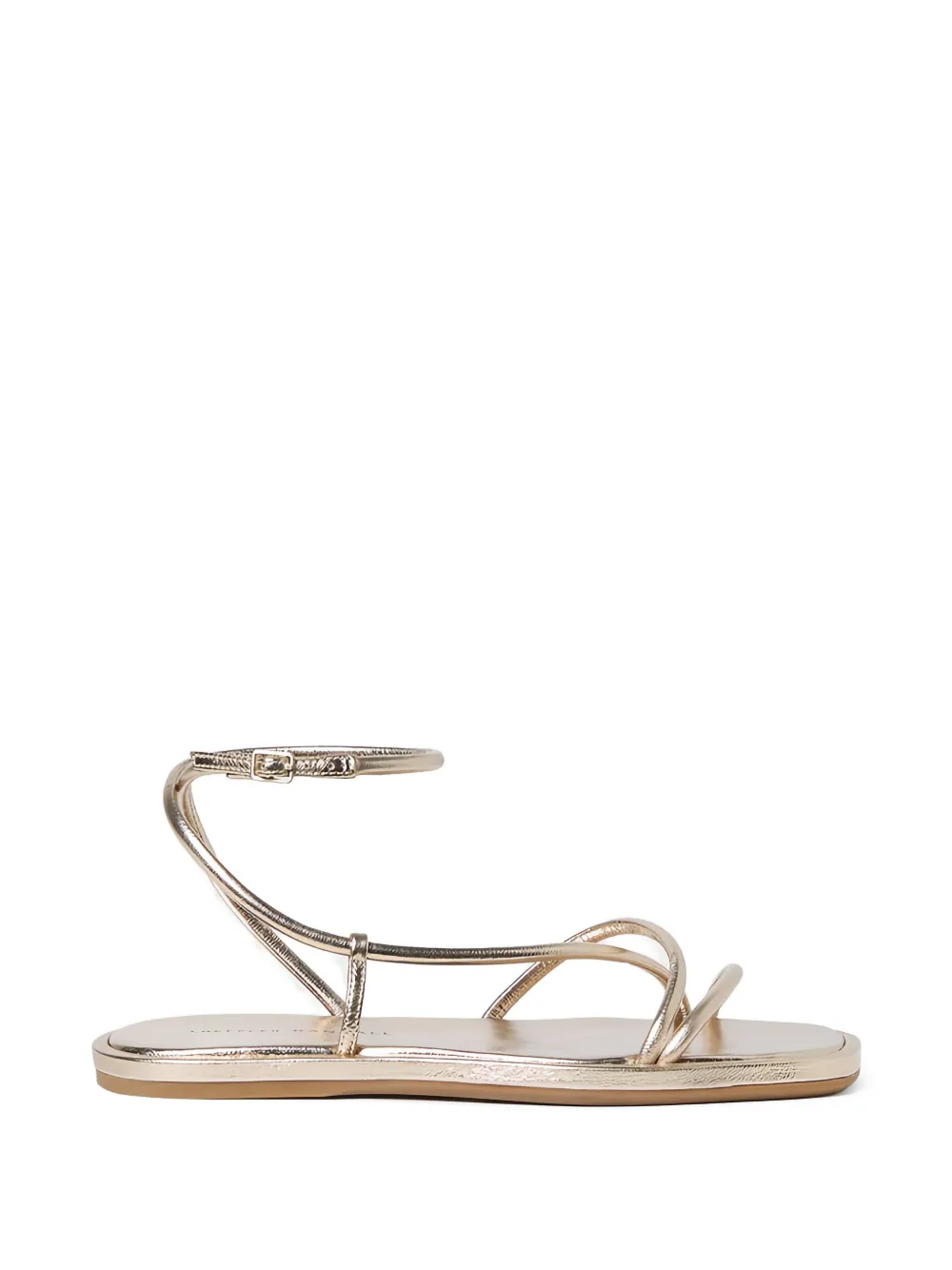 Loeffler Randall Noor strappy flat sandals - Oro