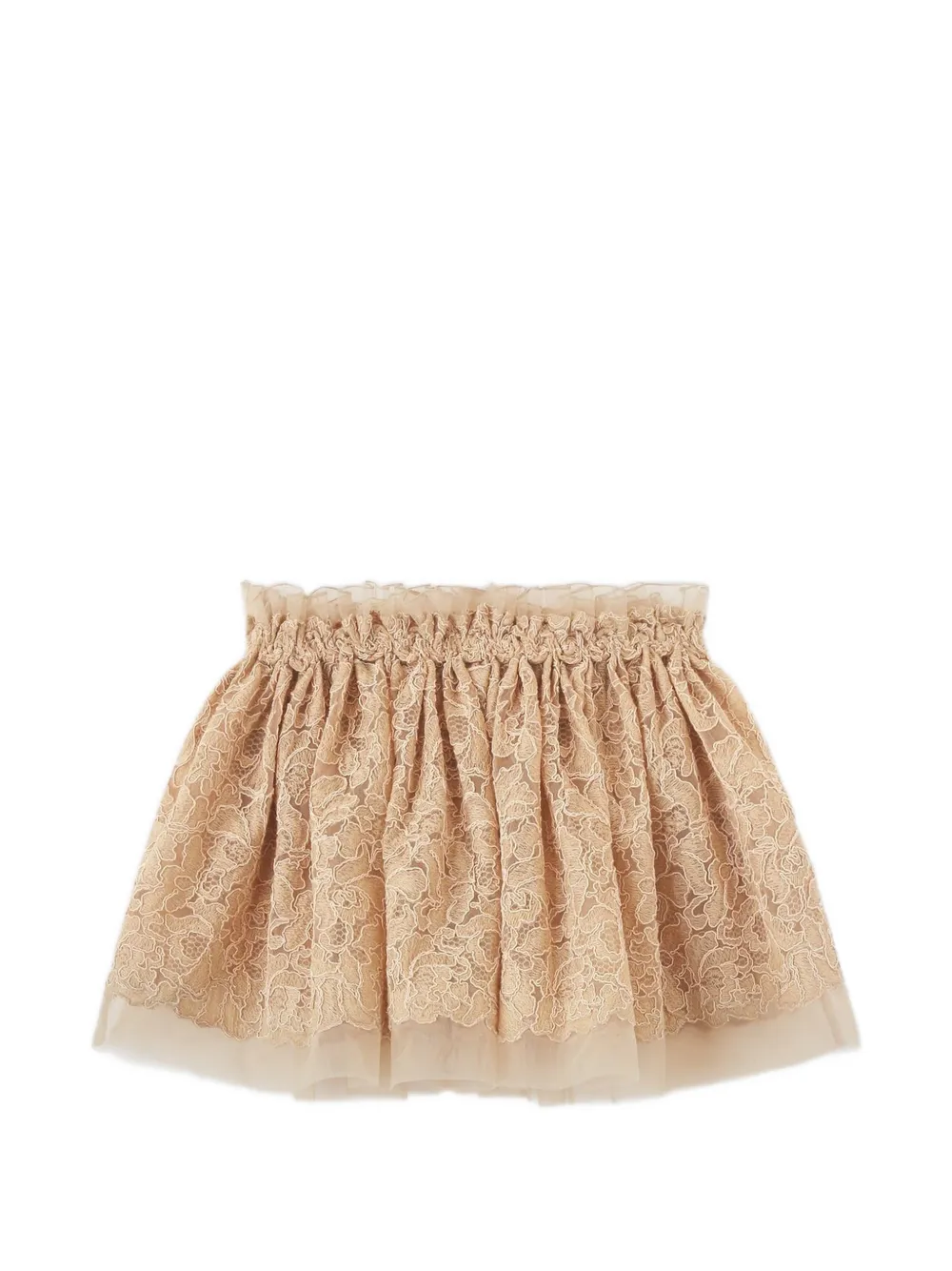 Ermanno Scervino lace embroidered skirt - Toni neutri