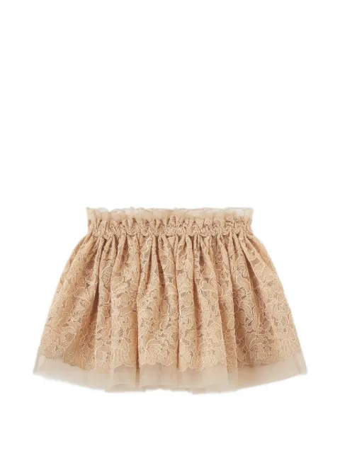 Ermanno Scervino lace embroidered skirt
