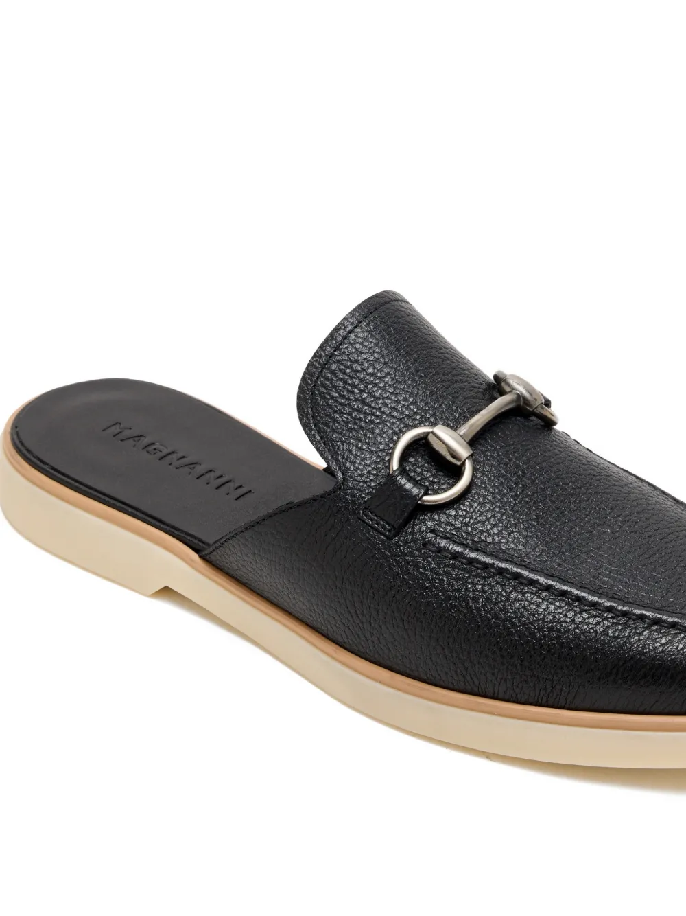 Magnanni Horsebit muiltjes Zwart