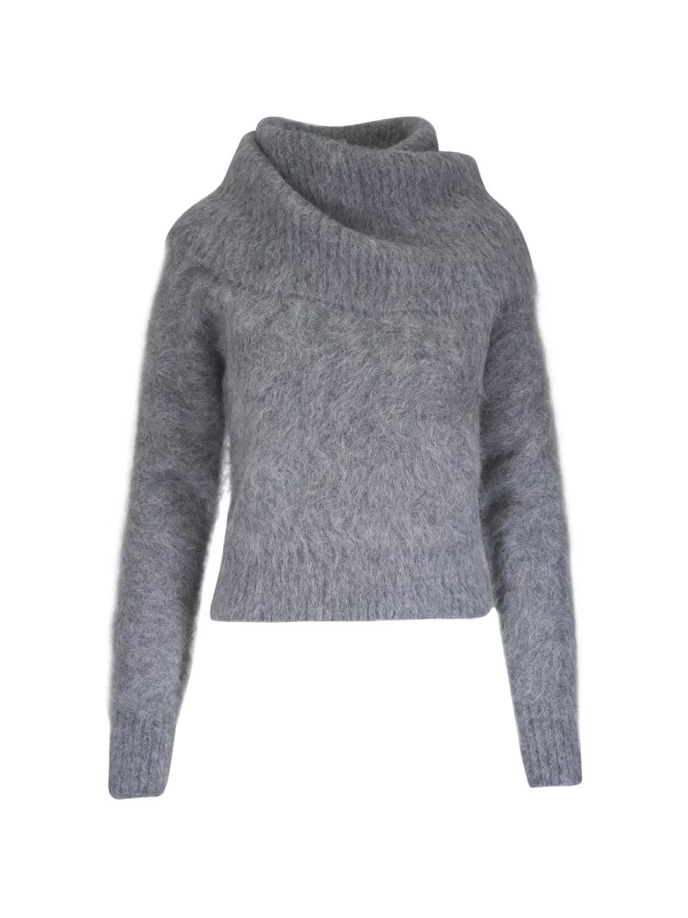 TOTEME funnel-neck sweater - Grigio