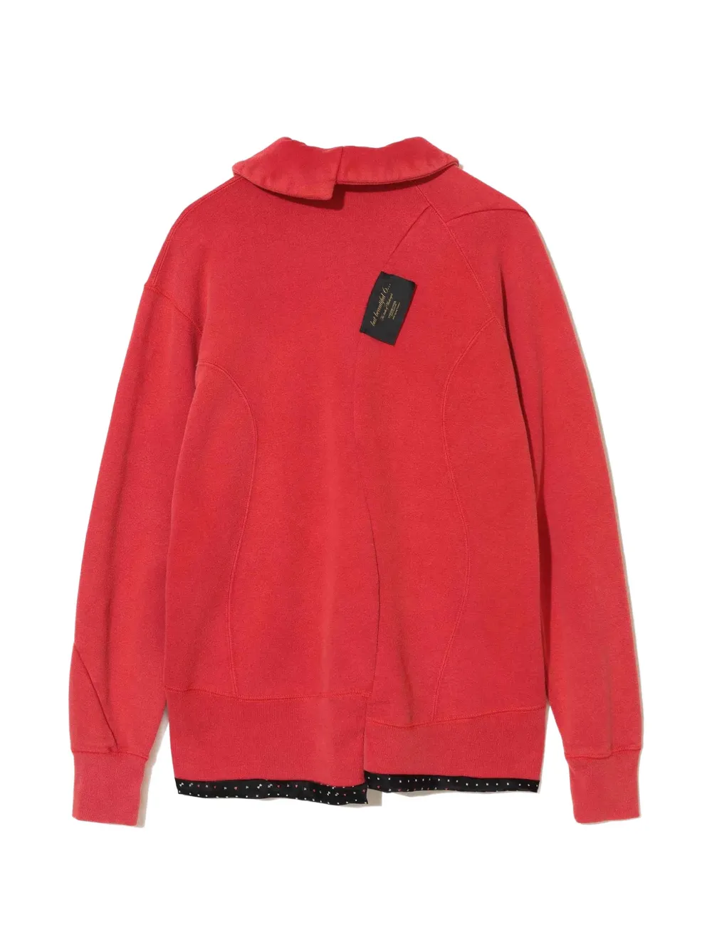 Undercover Polotop met hartapplicatie Rood