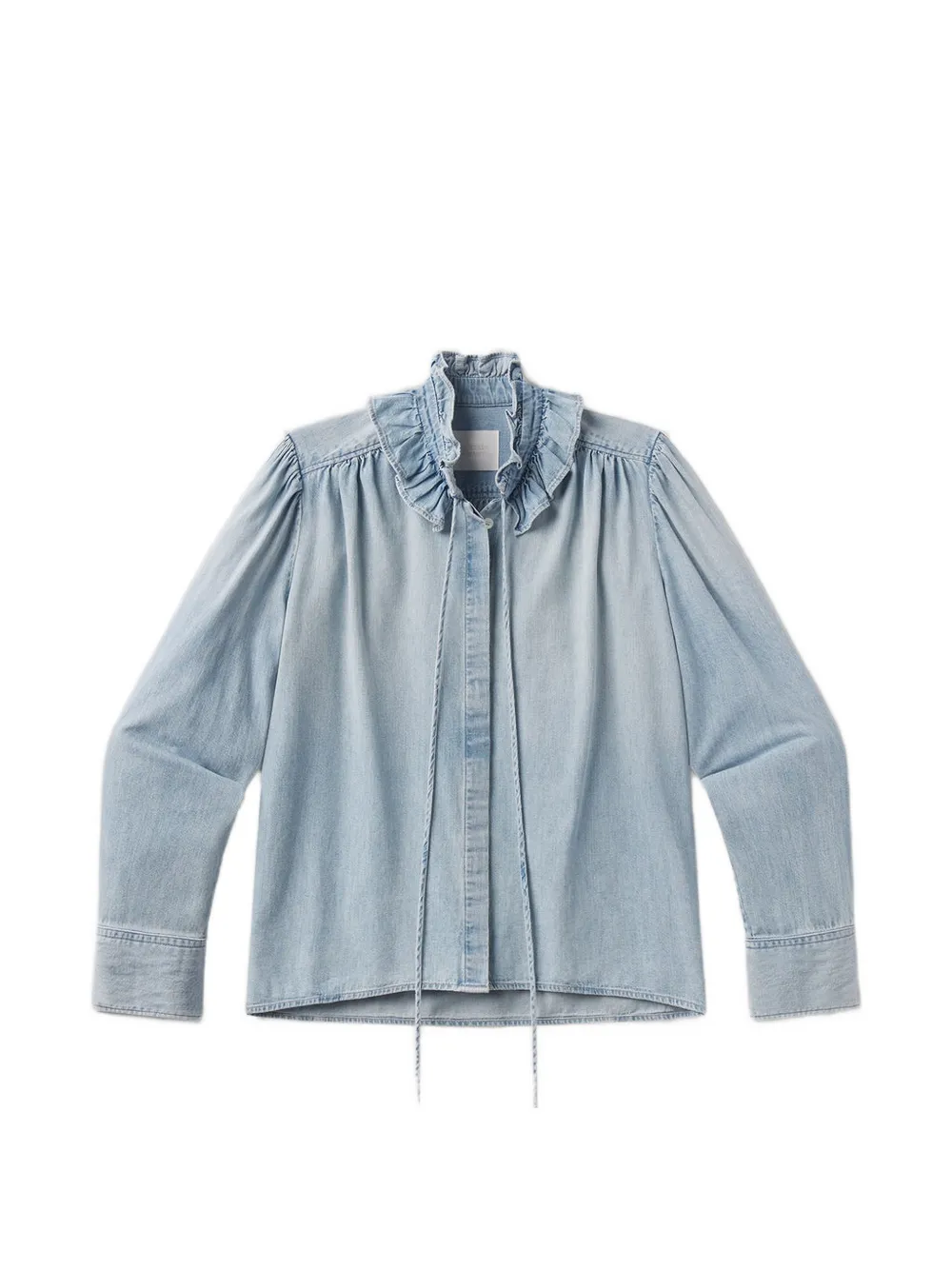Citizens of Humanity Calista frill shirt - Blu