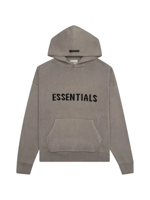 FEAR OF GOD ESSENTIALS knitted hoodie