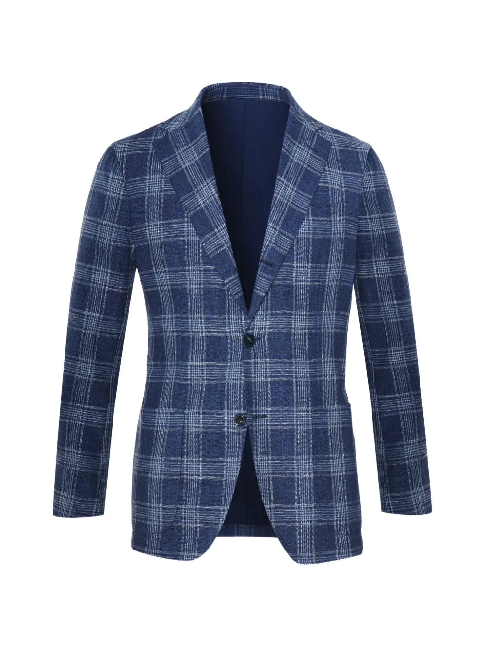 SARTORIO NAPOLI Prince Wales check jacket - Blu