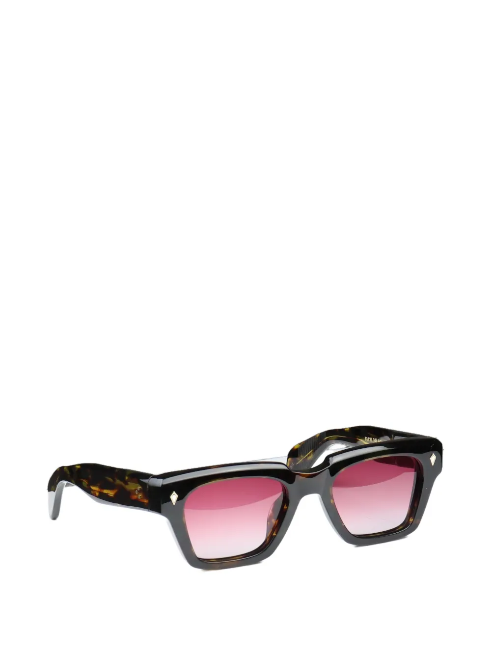 Pewpols Arthur square-frame sunglasses - Braun