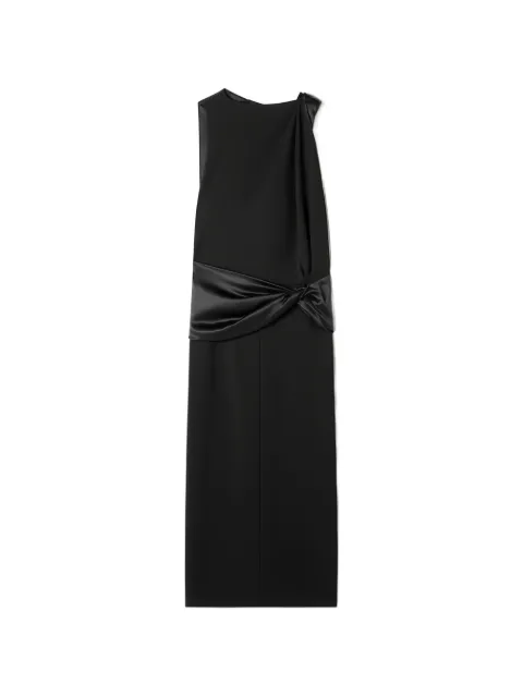 Lanvin knot detail midi dress