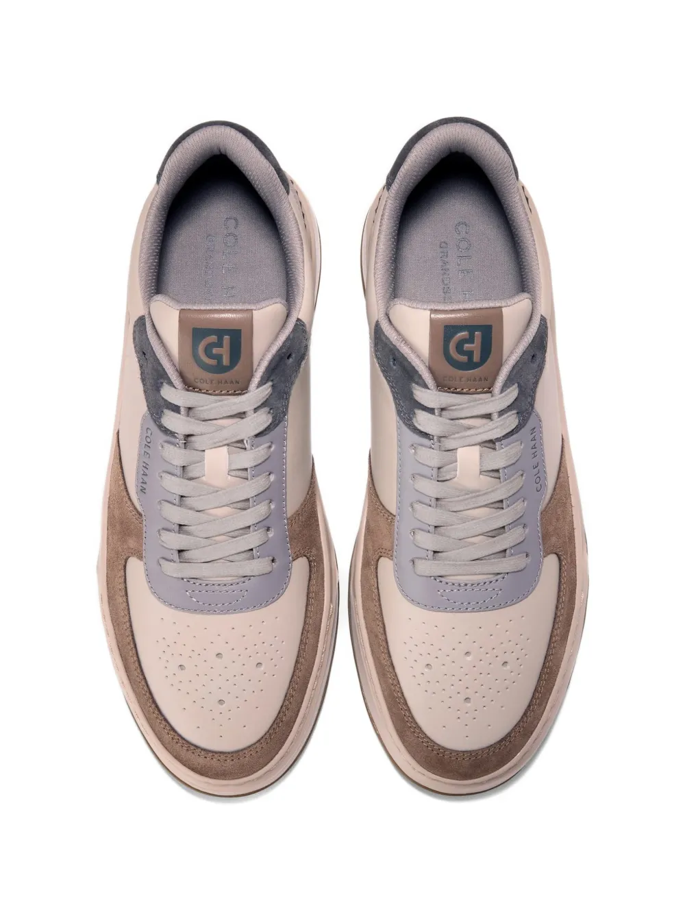 Cole Haan crossover leather sneakers Beige