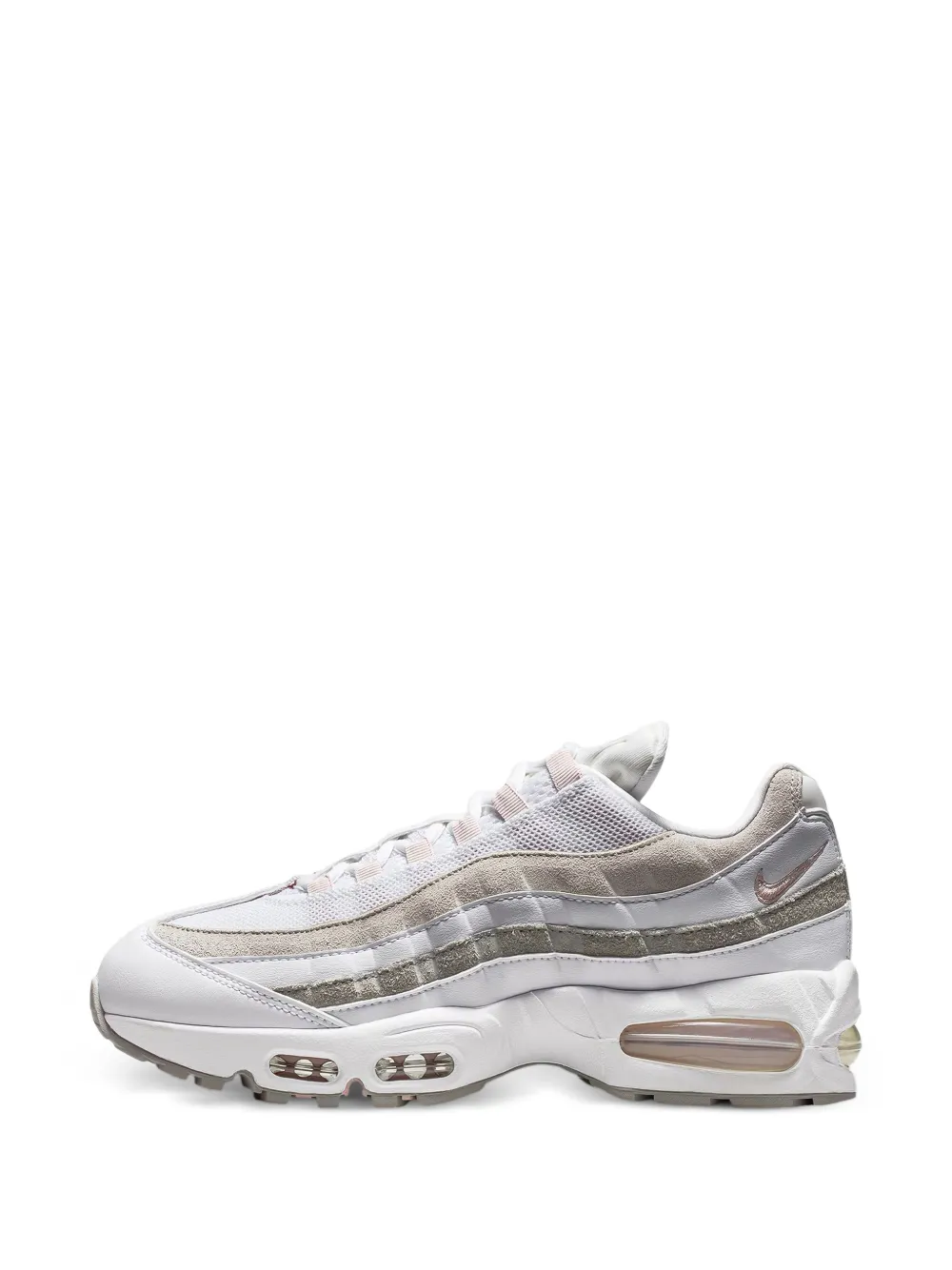 Nike Air Max 95 Big Bubble low-top sneakers Wit