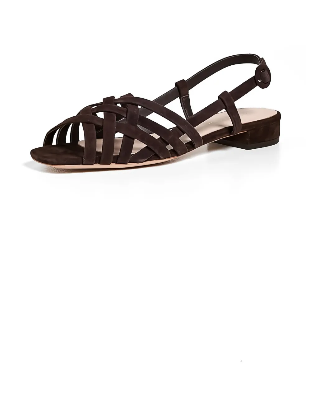 Loeffler Randall Shelly slingback sandals - Marrone