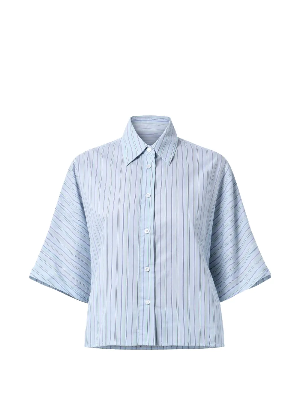 AGOLDE Merrin striped shirt - Blu