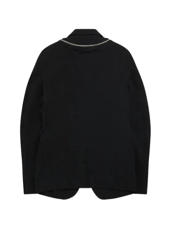 Black Comme Des Garçons ジップ ジャケット | ブラック | FARFETCH JP