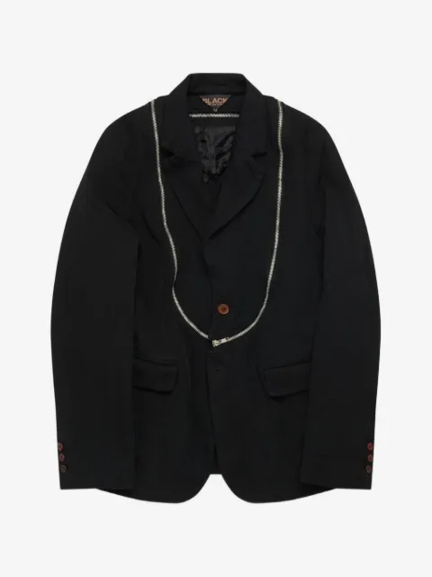 Black Comme Des Garçons zipped jacket