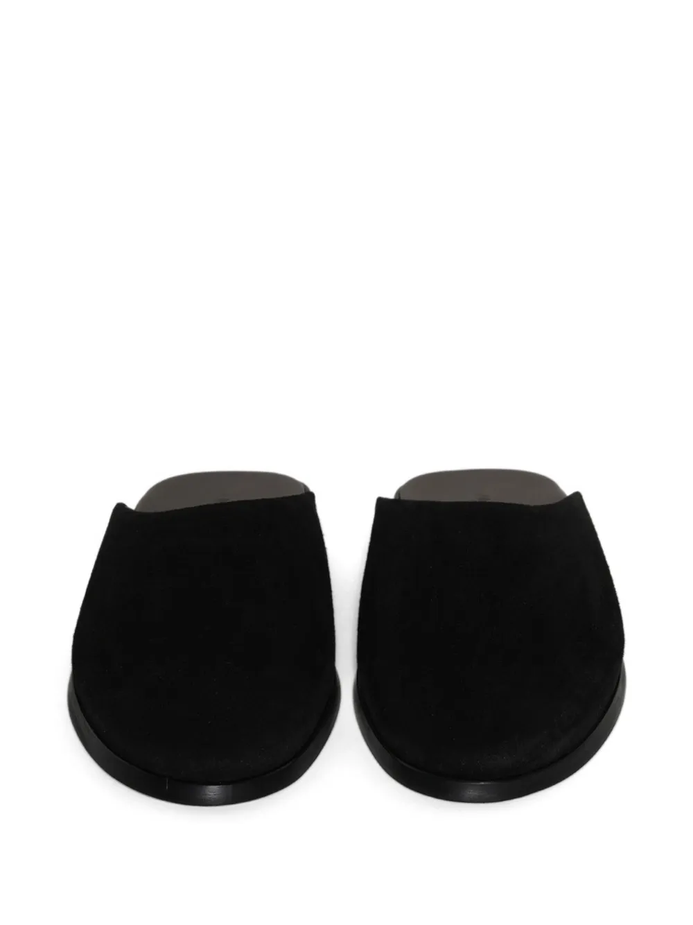 Fear Of God Platte slippers Zwart