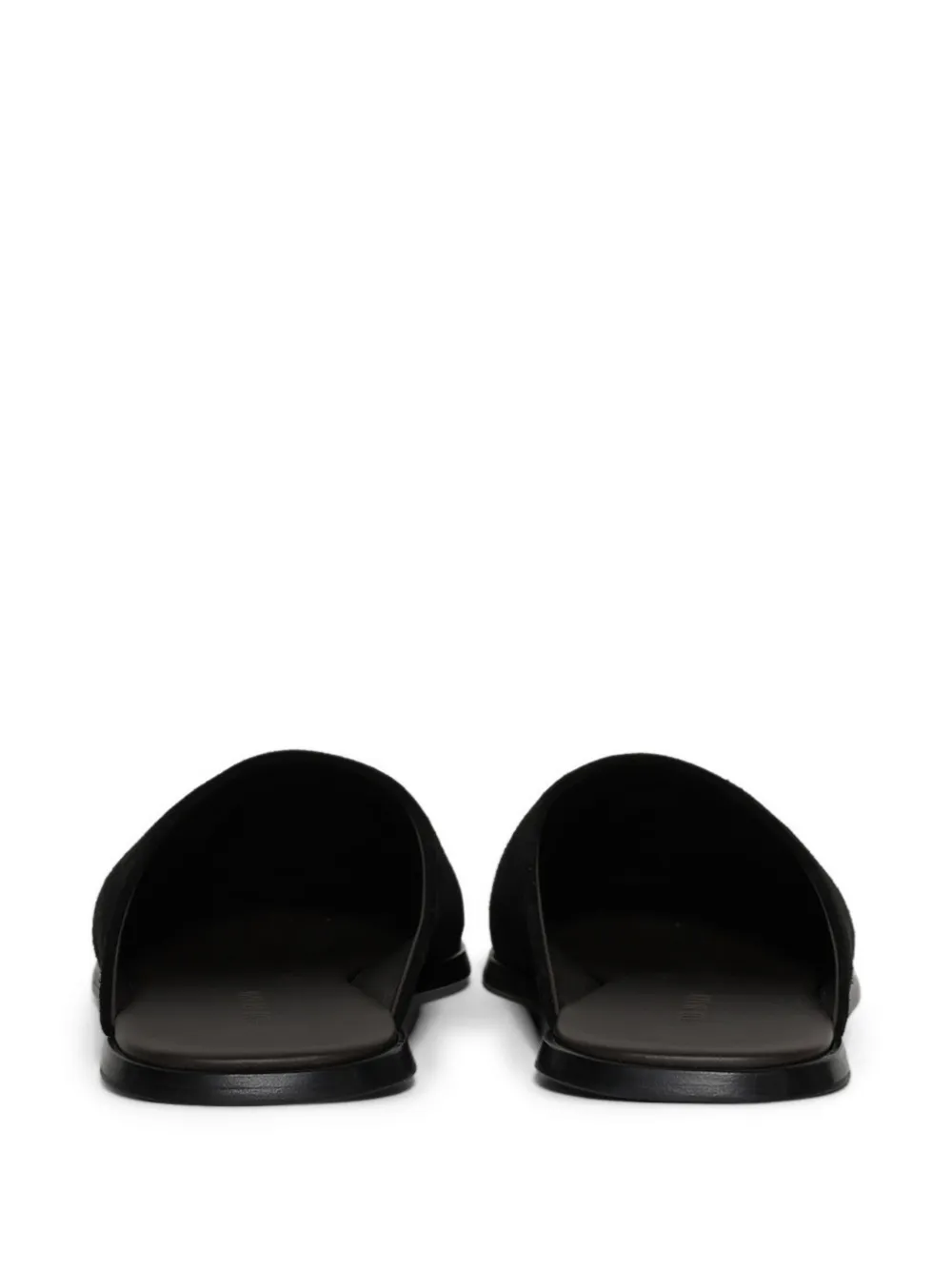 Fear Of God Platte slippers Zwart