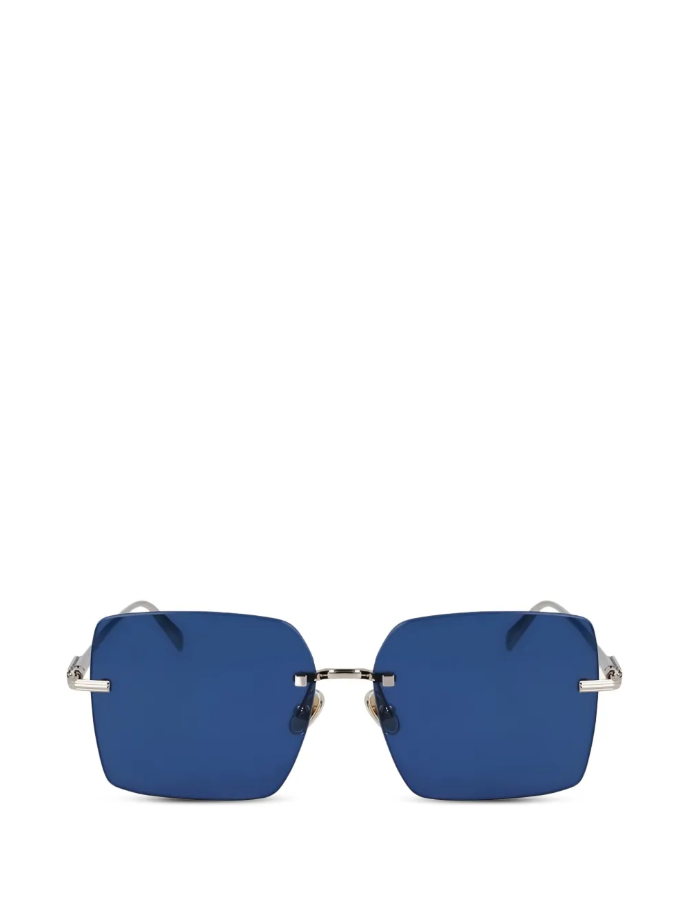 Ferragamo Eyewear Occhiali da sole squadrati - Blu