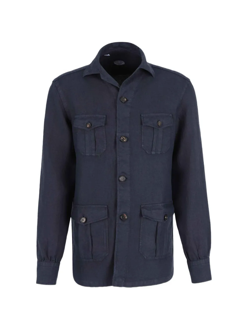 Vincenzo Di Ruggiero four-pocket shirt jacket - Blu