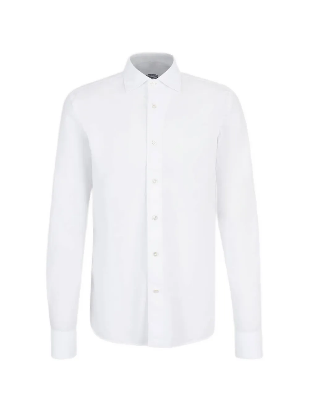 Vincenzo Di Ruggiero floral-jacquard shirt - Bianco
