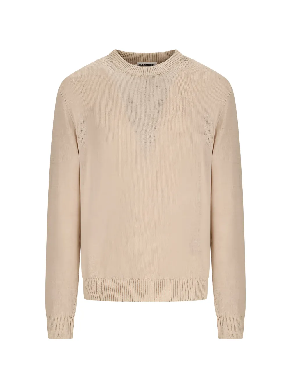 Jil Sander crew-neck long-sleeve sweater - Neutrals
