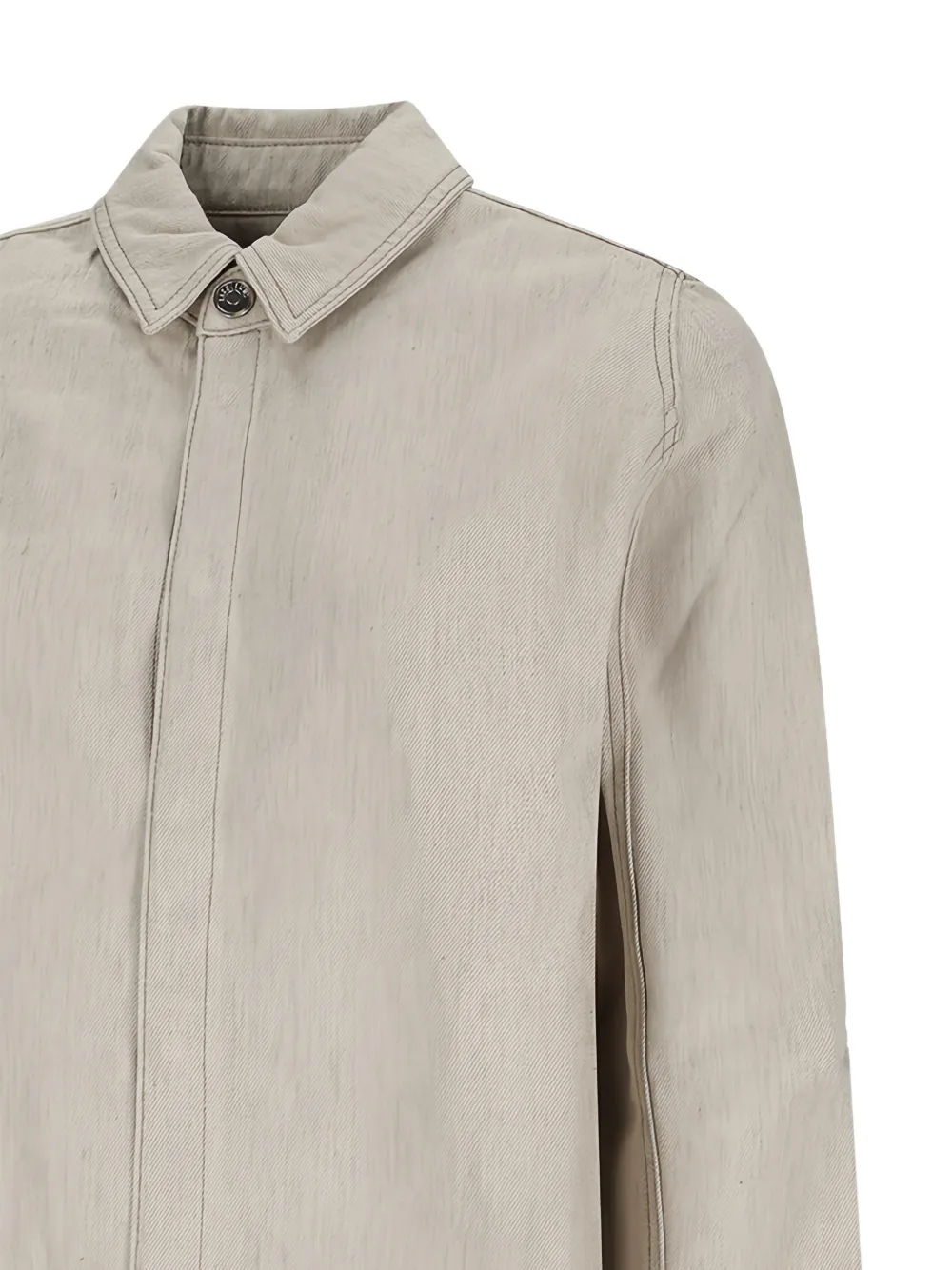 Jacquemus The Amelo de Nîmes denim blouse Beige