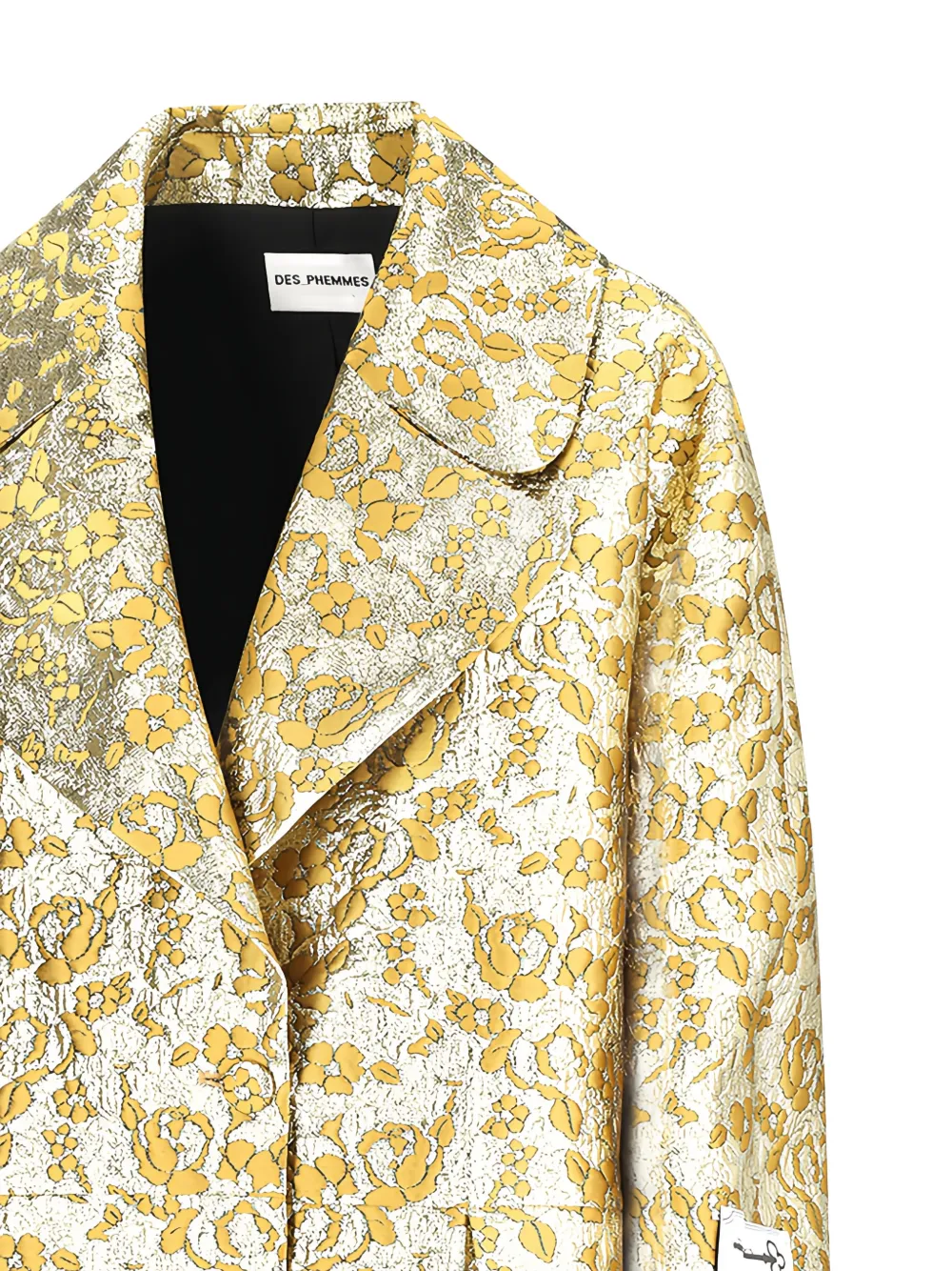  Des Phemmes Abrigo Cocoon - Dorado 