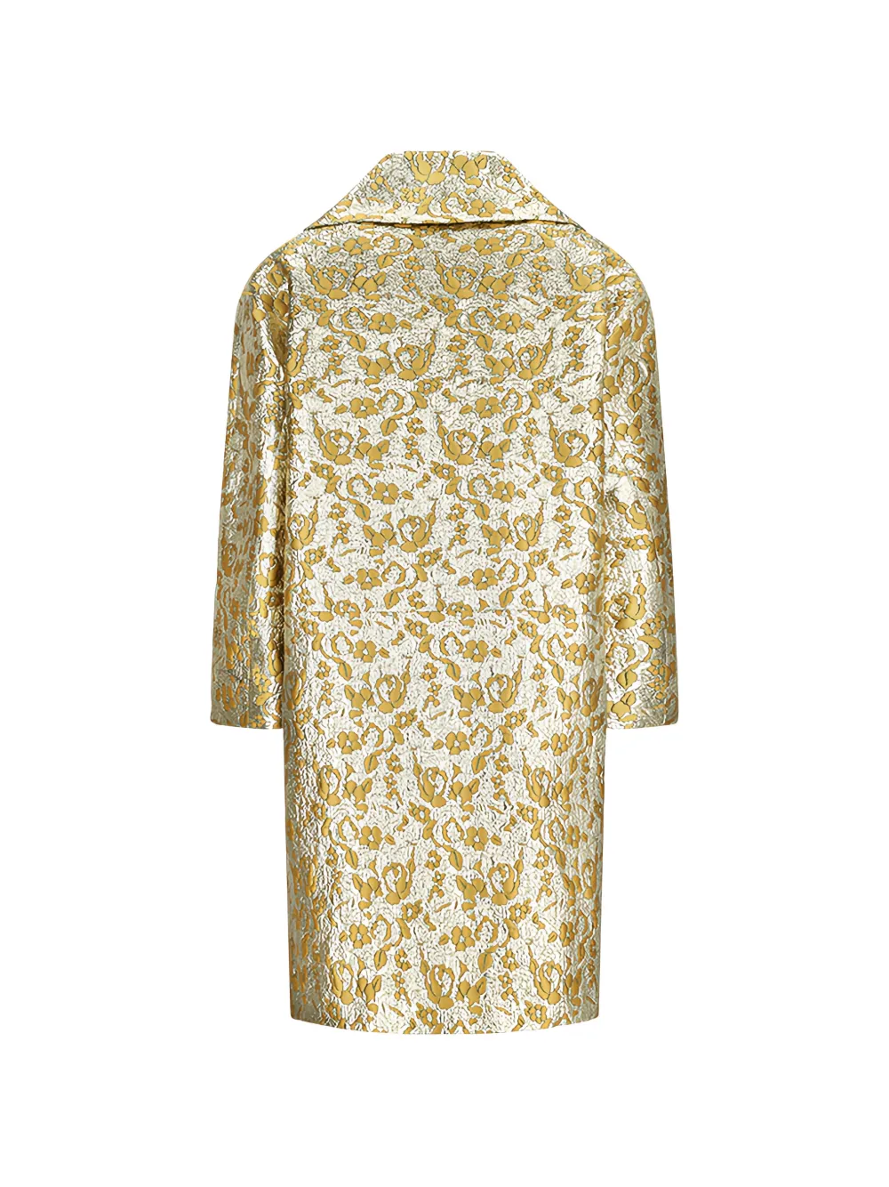  Des Phemmes Abrigo Cocoon - Dorado 