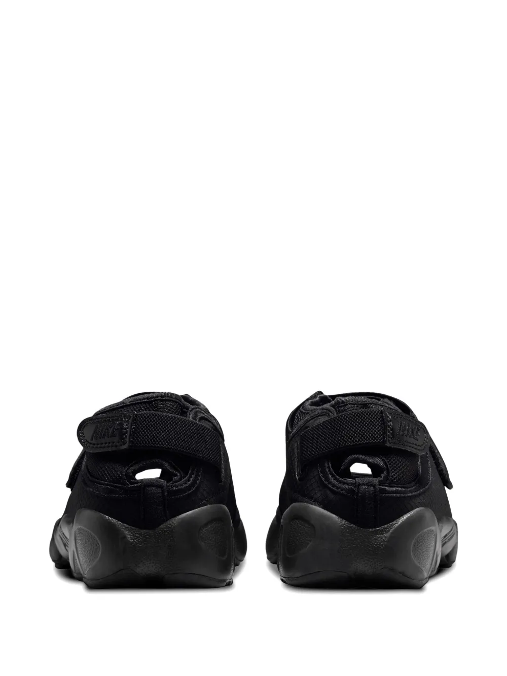 Nike logo-detail sneakers Zwart