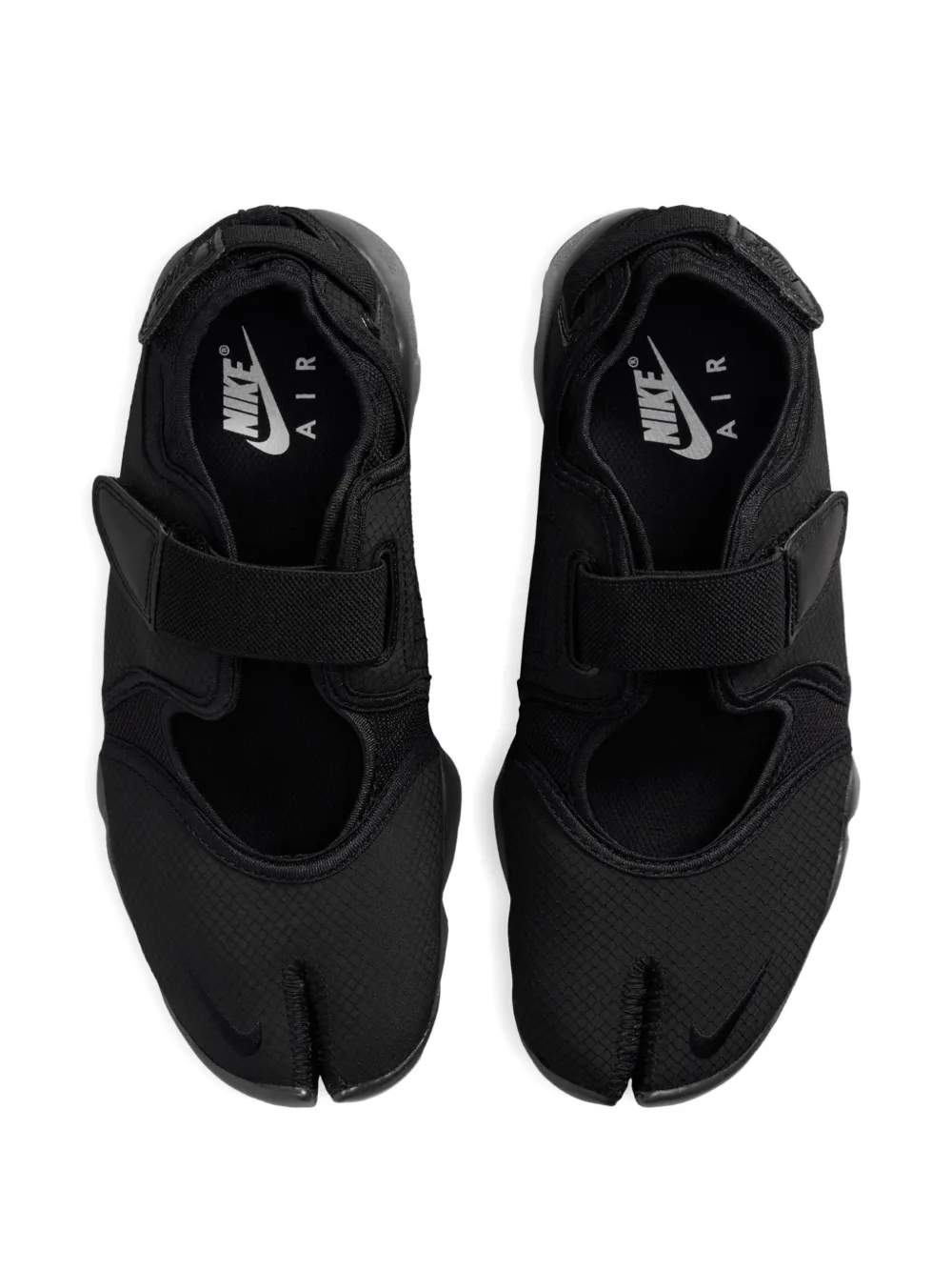 Nike logo-detail sneakers Zwart