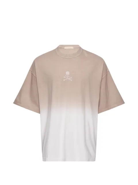 Mastermind World MW Faded skull-motif T-shirt