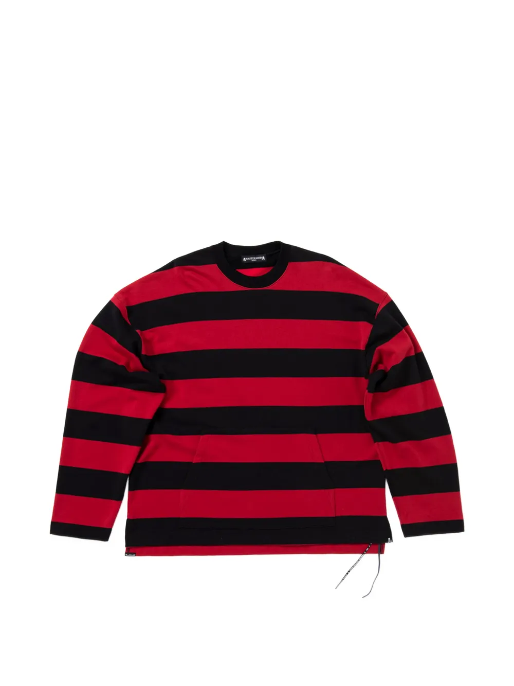 Mastermind World horizontal-stripe sweatshirt - Rosso