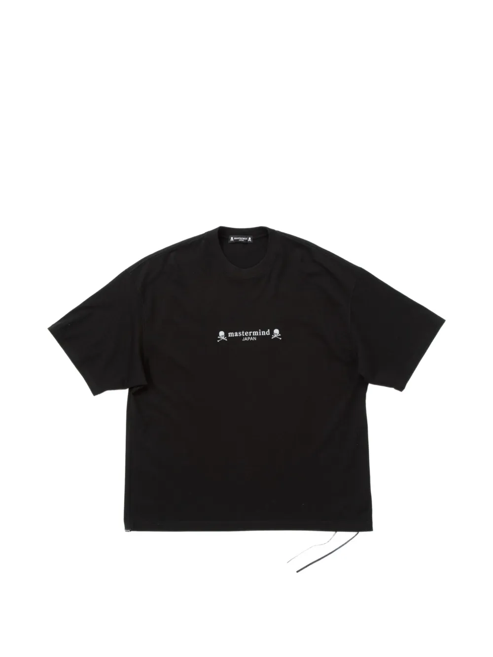 Mastermind Japan skull-embroidered T-shirt - Nero