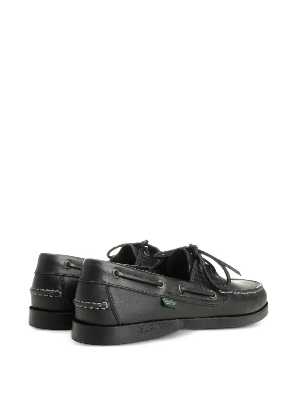 Paraboot Barth lace-up boat-shoes | Black | FARFETCH GE