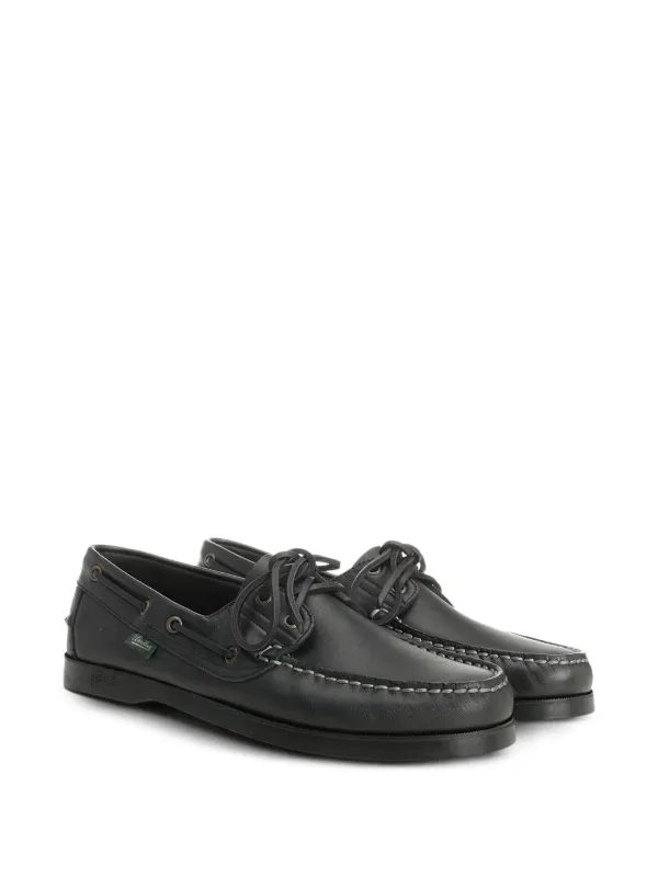 paraboot　barth 7 Paraboot Barth lace-up boat-shoes | Black | FARFETCH GE
