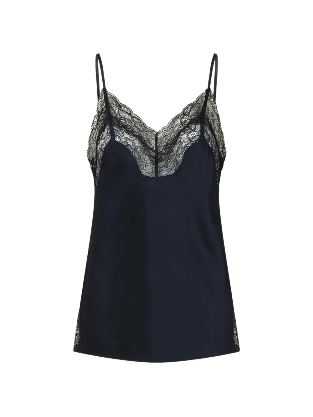 Veronica Beard Johanan lace-trim top - Blu