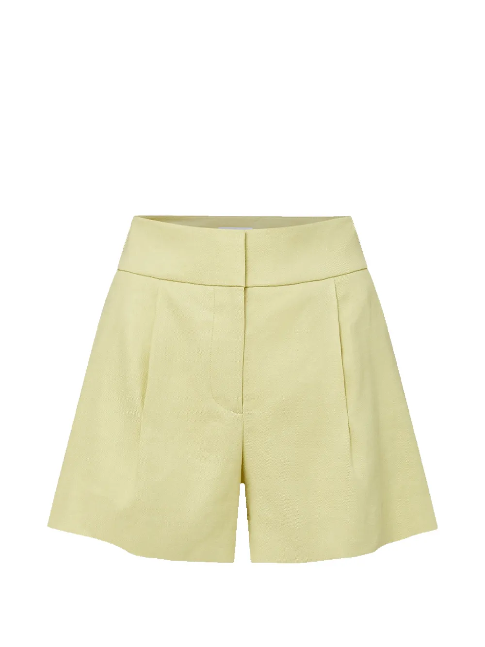 Veronica Beard Haina pleated short - Gelb