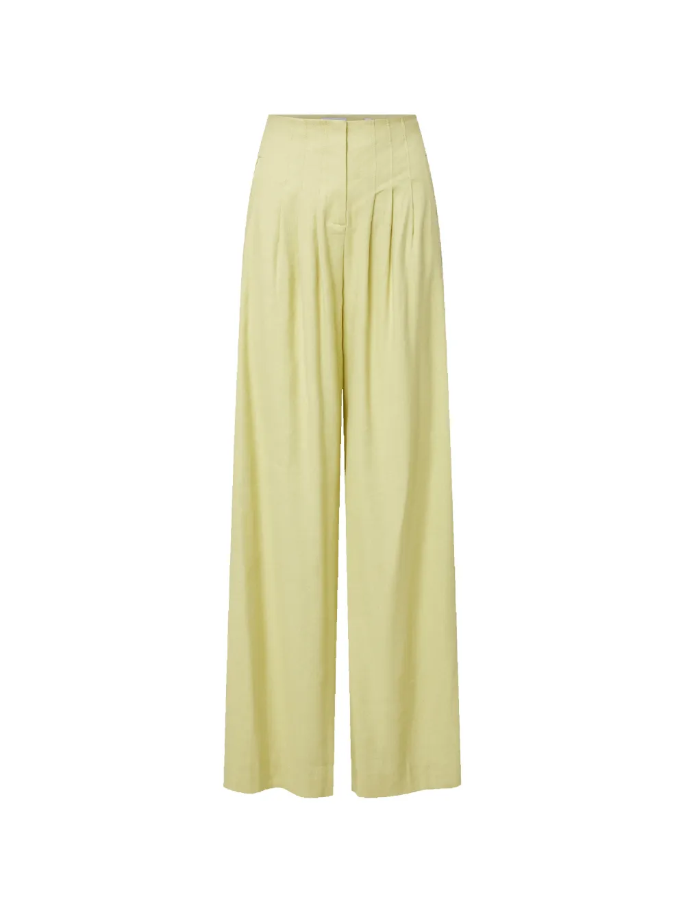 Veronica Beard Hoyt pleated trousers - Gelb