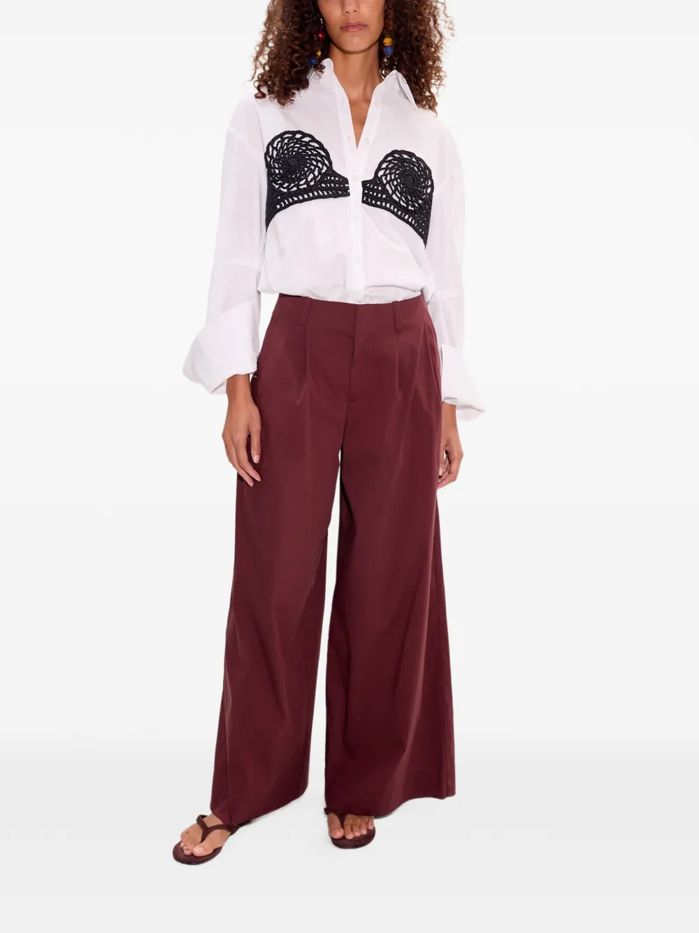 Simon Miller Maren blouse Wit