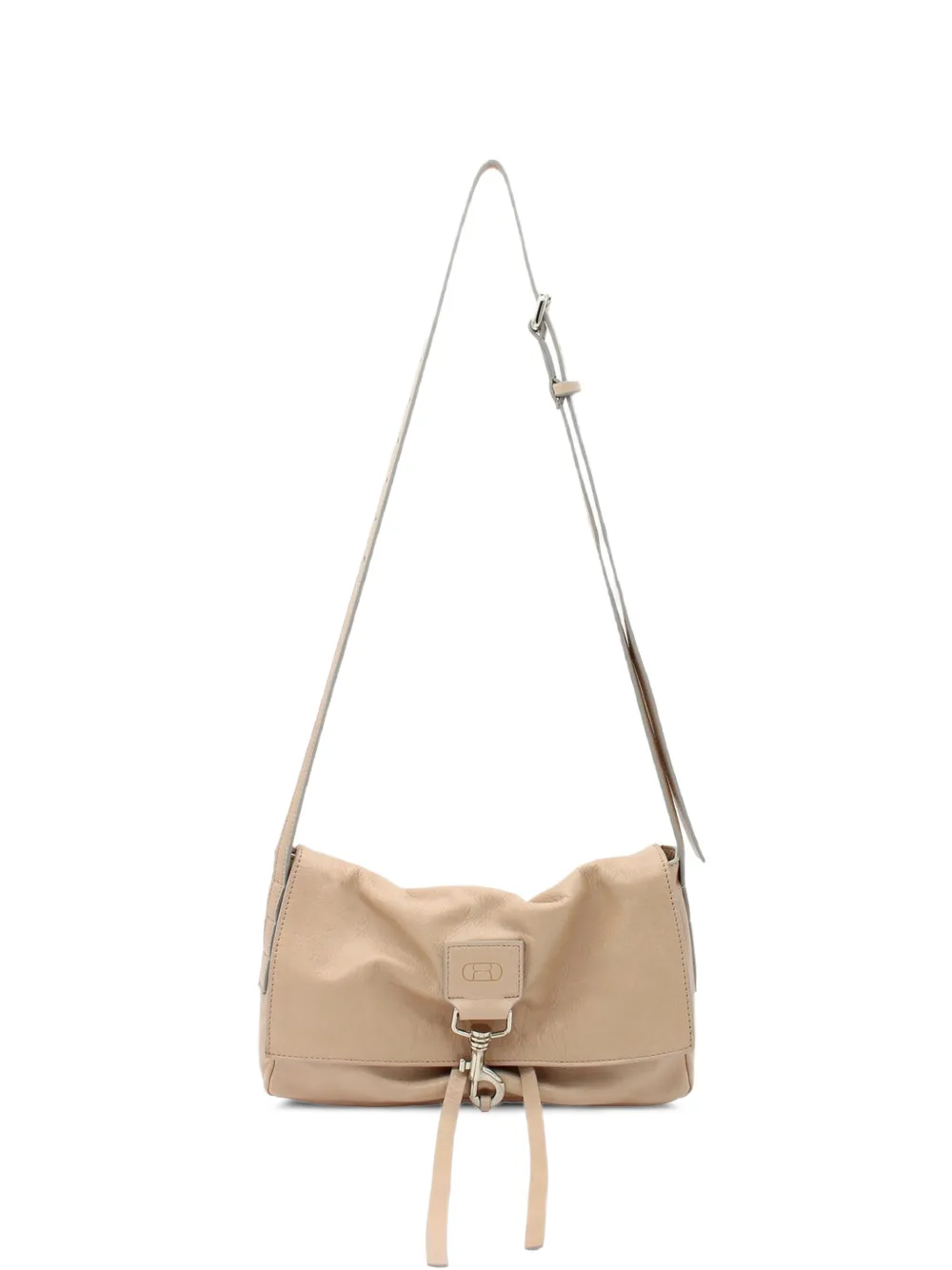 RADICA STUDIO logo leather shoulder bag - Neutrals