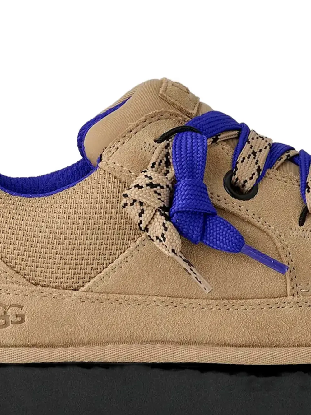 UGG embossed logo panel sneakers Beige