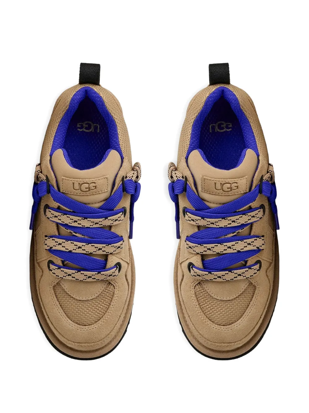 UGG embossed logo panel sneakers Beige