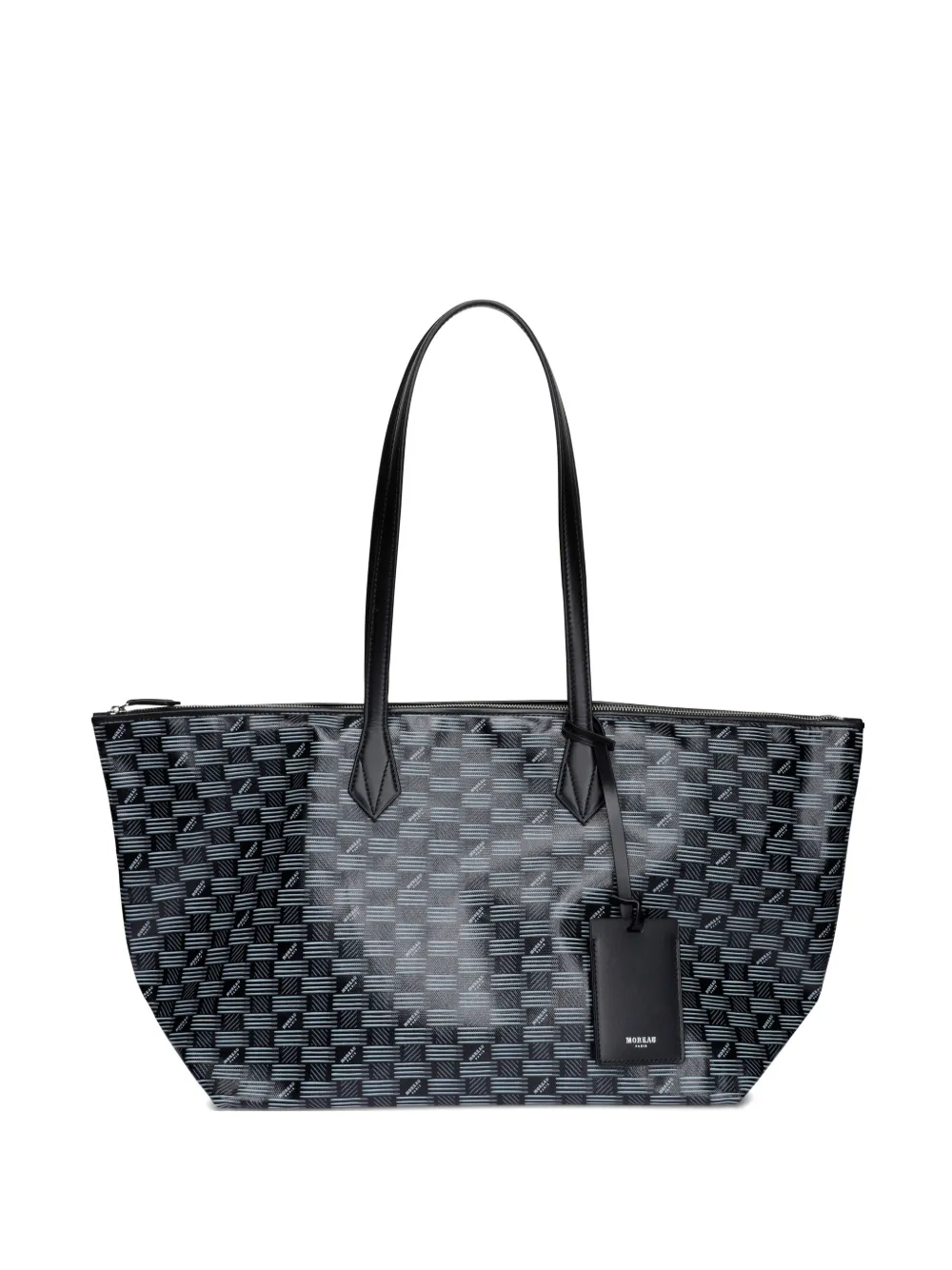 Moreau Saint Tropez patterned tote - Nero